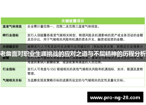 老詹面对职业生涯挑战的应对之道与不屈精神的历程分析 老詹面对职业生涯挑战的应对之道与不屈精神的历程分析