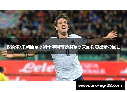 埃德尔·米利唐赛季初十字韧带断裂赛季末顽强复出精彩回归